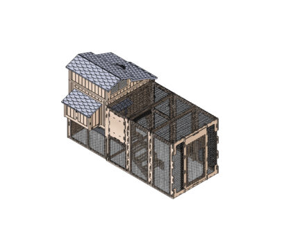 Snap Lock Chicken Coop Run - Image 6
