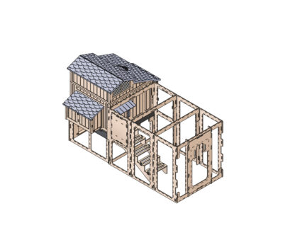 Snap Lock Chicken Coop Run - Image 4