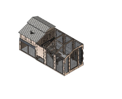 Snap Lock Chicken Coop Run - Image 5